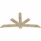 Ekena Millwork Alberta Rough Sawn Timber Gable Bracket, Douglas Fir, 84"W x 45"H x 2"D x 6"F, 13/12 Pitch GBW084X45X0206ALB00RDF - alternate 2